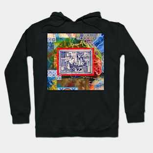 Portuguese folk art Hoodie